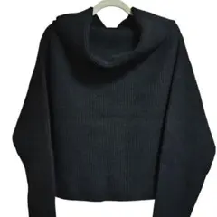 ミラオーウェン タートルニット S-M 長袖 着丈53cm