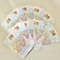 ディズニー ダッフィーフレンズシール 10枚