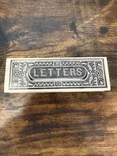 新品　100PROOF PRESS ラバースタンプ　Letters