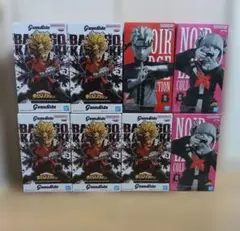 ヒロアカ　爆豪勝己　トガヒミコ　NARUTO　ナルト　フィギュア　8点セット