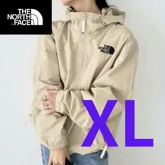 男女兼用！ノースフェイス オレマ フードパーカー ベージュ XL ゆるだぼ女子