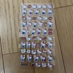 ハローキティシール ボンボンドロップシールミニ　開封済み、パッケージなし