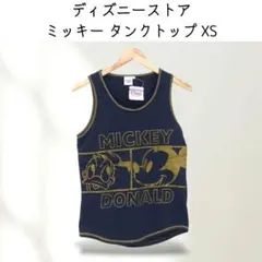 新品 ディズニーストア ミッキー ドナルド タンクトップ XS レディース