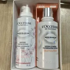 L'OCCITANE REINE BLANCHE スキンケアセット　リミテッド