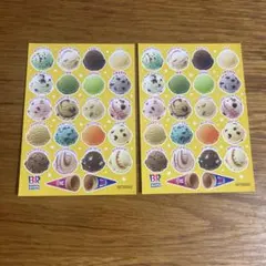 サーティーワン　ステッカー