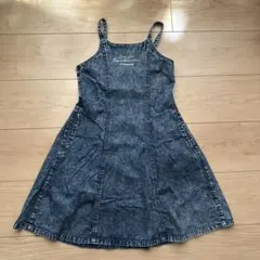 Jenni Love ケミカルウォッシュ ジャンバースカート