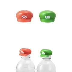 セブン-イレブン×「マリオワンダー」マリオ・ルイージ ボトルキャップ 2個セット
