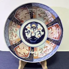 極希・大迫力】古伊万里 金襴手 色絵 鳥花文様 飾り皿 直径41cm - メルカリ