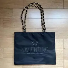 VALENTINO BOUTIQUE INC.USA トートバッグ チェーン 黒のサムネイル