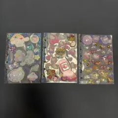 シール帳お裾分け　サンリオ　3シートセット　リフィルのみ