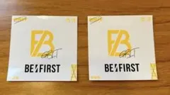 BE:FIRST ハッシュタグキャンペーン ステッカー GRIT 2枚