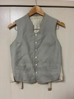 希少　フランス製　ベスト　30年代 30's FRENCH VINTAGE WORKWEAR CORDUROY VEST – Burning Torch