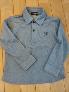 COMME CA ISM グレー ポロシャツ 110cm