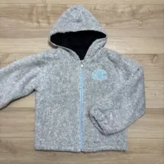 Champion ボアジャケット パーカー 150cm グレー