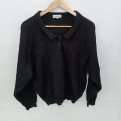 最終値下◎1.24◎S993P◎ヴィンテージ◎ニット◎ブラック系◎M