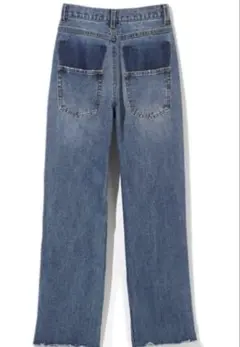 GRL グレイル ドロップポケットデニムパンツ gm099 M ブルー