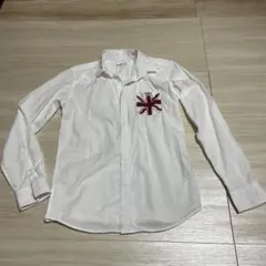 semantic design 長袖刺繍シャツ S