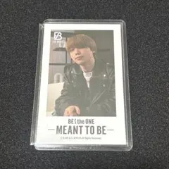 BE:FIRST ビーファースト SHUNTO シュント フォト風カード