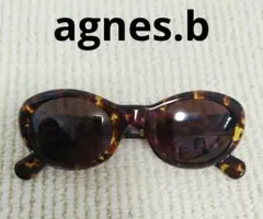 agnes.b アニエスべーサングラス　フランス製 美品 べっ甲のサムネイル