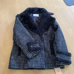 最終値下げ　ツイードコート　ボアコート　ショートコート