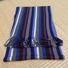 ストライプ　マフラー