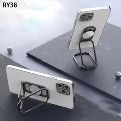RY38.スマホホルダー 落下防止 振動吸収 強力な保護 360度回転[tgj]