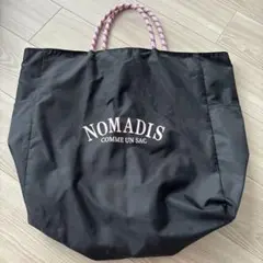 NOMADIS ブラックトートバッグ