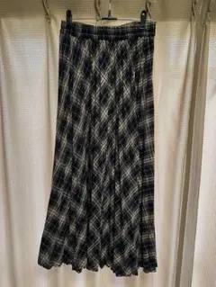 ルノンキュール　チェックプリーツスカート