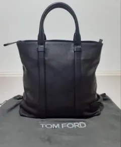 【美品激レア】TOM FORD レザー トートバッグ ビジネスのサムネイル