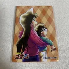 No.14 名探偵コナン 当時もの 初期 袋引きカード PPカード アマダ 蘭
