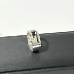 リング 11号 プラチナ✕シルバー】ジュエリーマキ 刻印あり - メルカリ