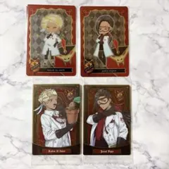 ツイステ ツイステッドワンダーランド メタルカード メタカ スカラビア 実験服