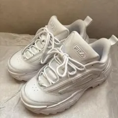 FILA ホワイト スニーカー 厚底