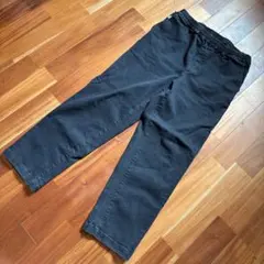 element shodpants Lサイズ　ブラック　デニムイージーパンツ