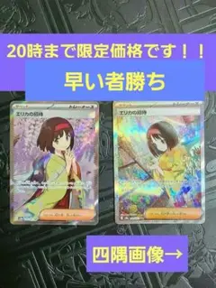 ポケモンカード　エリカの招待sar ポケモンカード151　エリカSR