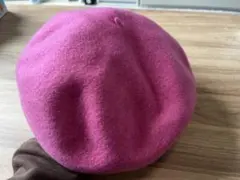 OVERIDE ピンク ベレー帽