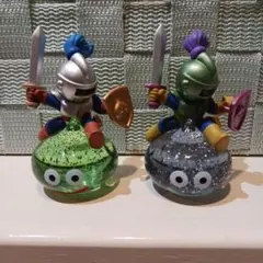 ビッグクリアフィギュア ラメバージョン2体セット　スライムナイト　メタルライダー