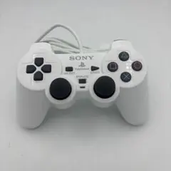 極美品 SONY PlayStation 2 PSX用 コントローラー ホワイト