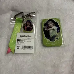 =LOVE イコラブ DMMスクラッチ 諸橋沙夏 リボンアクキー 缶バッジ