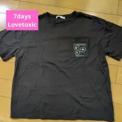 7daysLovetoxic　トップス　Tシャツ半袖 160 ラブトキシック