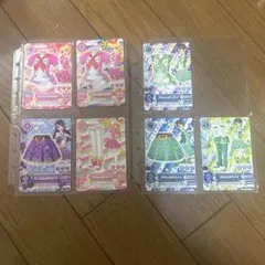 アイカツカード ピンクトルテ　パープルトルテ　バジルトルテ