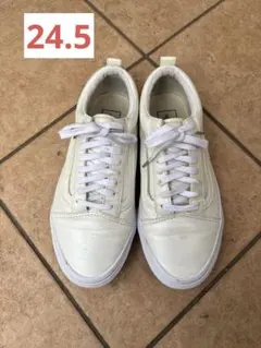 vans スニーカー　白　24.5のサムネイル