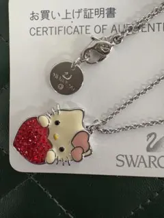 Swarovski Hello Kitty ネックレス