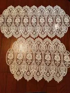 新品　近沢レース　テーブルマット2点セット