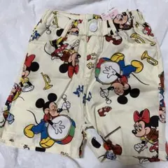 新品　リトシー　ミッキーマウス ハーフパンツ 110cm レトロ　しまむら