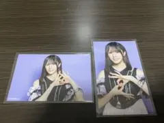 乃木坂46 大越ひなの samenumbersミニ生写真2枚