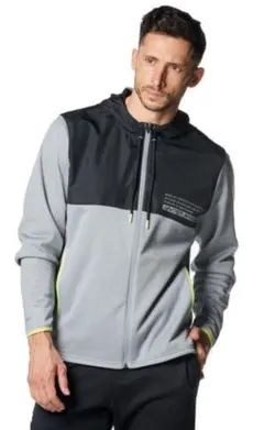 UNDER ARMOUR フルジップジャケット グレー/ブラック