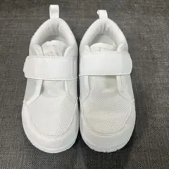 アシックス上履き　18cm 白