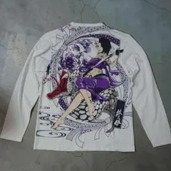 最終値下 抜刀娘 バットウムスメ 絡繰魂 和柄 ロングTシャツ ロンT 長袖のサムネイル