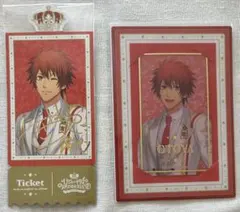 うたプリ ワンダーランド ビジュカ 特典 チケット風カード レア WL 音也